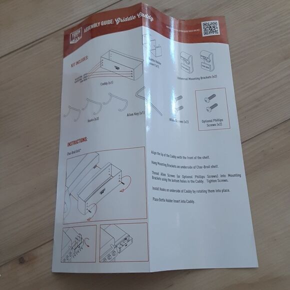 Yukon Glory Griddle Caddy, Stainless Steel, new in original box - Picture 8 of 8